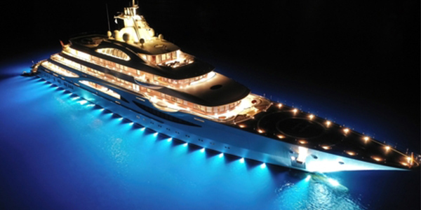 led-boat